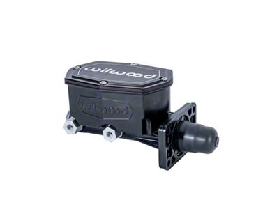Wilwood Compact Tandem Master Cylinder w/ Mopar 4 Bolt Flange - 260-16792-BK
