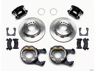 Wilwood D154 P/S Park Brake Kit 12 Bolt 2.81in Offset - 140-13025