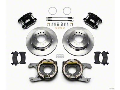 Wilwood D154 P/S Park Brake Kit Jeep Dana 35 2.56 - 140-12567