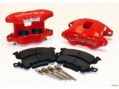 Wilwood D52 Front Caliper Kit - Red 2.00 / 2.00in - 140-11290-R