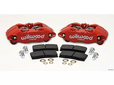 Wilwood DPHA Front Caliper & Pad Kit Red Honda / - 140-13029-R