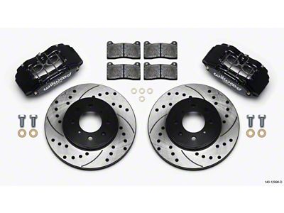 Wilwood DPHA Front Caliper & Rotor Kit Drilled Honda / - 140-12996-D