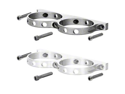 Wilwood Dual Aluminum Reservoir Lightweight Bracket w/ Mounting Screws - 250-16327