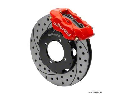 Wilwood Dynalite Front Big Brake Kit 11.00in SRP Drilled & - 140-15912-DR