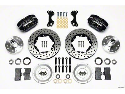 Wilwood Dynapro Dust-Boot Front Kit 11.00in Drilled WWE ProSpindle - 140-13345-D