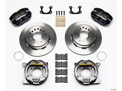 Wilwood Dynapro Dust-Boot P/S Park Brake Kit Small Ford 2.66in - 140-13205