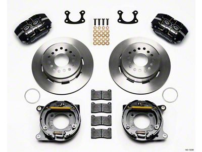 Wilwood Dynapro Dust-Boot P/S Park Brake Kit Small Ford 2.50in - 140-13206
