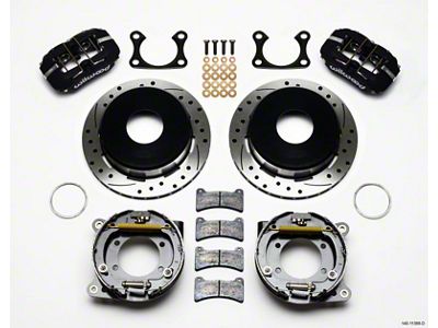 Wilwood Dynapro Low-Profile 11.00in P-Brake Kit Drilled Big Ford 2.36in - 140-11388-D
