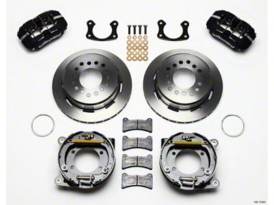 Wilwood Dynapro Low-Profile 11.00in P-Brake Kit Small Ford 2.50in Offset - 140-11403
