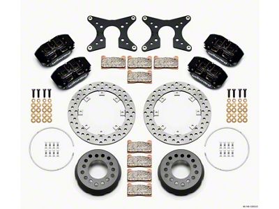 Wilwood Dynapro Lug Mount Dual Rear Dynamic Kit SA Drilled - 140-12553-D