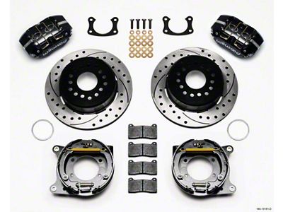 Wilwood Dynapro Lug Mount P/S Park Brake Kit Drilled New - 140-13181-D