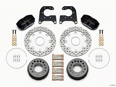 Wilwood Dynapro Lug Mount Single Rear Dynamic Kit SA Drilled - 140-12546-D