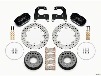 Wilwood Dynapro Lug Mount Single Rear Dynamic Kit SA Drilled - 140-12547-D