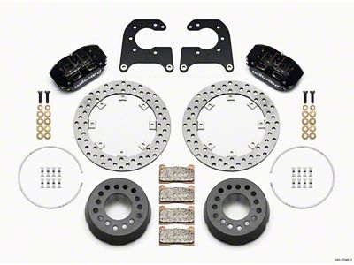 Wilwood Dynapro Lug Mount Single Rear Dynamic Kit SA Drilled - 140-12548-D