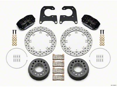Wilwood Dynapro Lug Mount Single Rear Dynamic Kit SA Drilled - 140-12549-D