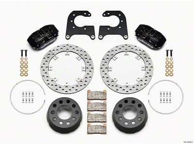 Wilwood Dynapro Lug Mount Single Rear Dynamic Kit SA Drilled - 140-12550-D