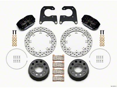 Wilwood Dynapro Lug Mount Single Rear Dynamic Kit SA Drilled - 140-12551-D