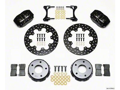Wilwood Dynapro Radial Front Drag Kit 11.75in Drilled 98-02 Camaro/Firebird - 140-10786-D