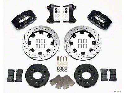 Wilwood Dynapro Radial Front Kit 12.19in Drilled 95-99 Mitsubishi Eclipse - 140-8292-D