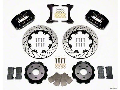 Wilwood Dynapro Radial Front Kit 12.00in Drilled Subaru Impreza WRX - 140-9193-D