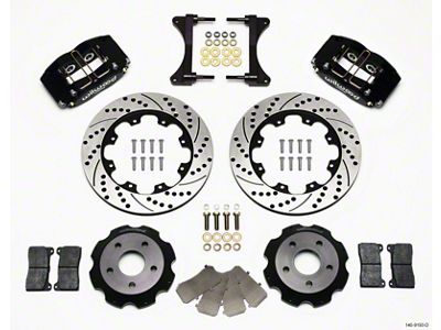 Wilwood Dynapro Radial Front Kit 12.00in Drilled Subaru Impreza WRX - 140-9193-D
