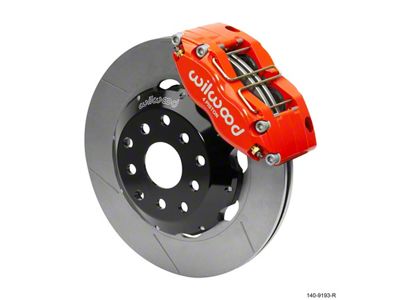 Wilwood Dynapro Radial Front Kit 12.00in Red Subaru Impreza WRX - 140-9193-R