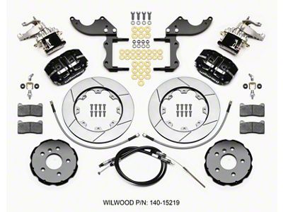 Wilwood Dynapro Radial4 / MC4 Rear Kit 12.19 2014-2015 Mini - 140-15219
