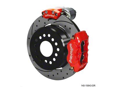 Wilwood EPB/FDLI Rear Kit 12.19in. Big Ford - SRP; Red - 140-15843-DR