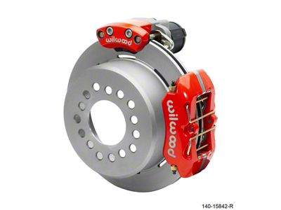 Wilwood EPB/FDP-LP Rear Kit 11in. Big Ford - Red - 140-15842-R