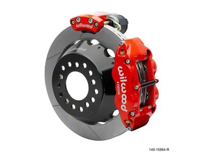 Wilwood EPB/FNSL Rear Kit 12.88in. Big Ford - Red - 140-15844-R