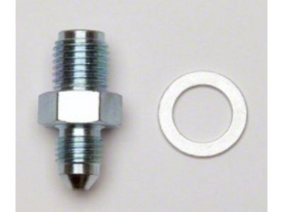 Wilwood Fitting Kit Adaptor -3 JIC to 7/16-20 Male w/ - 220-14204