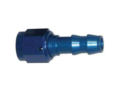 Wilwood Fitting Straight -6 Swivel to 3/8 Hose Barb Aluminum - 220-7534