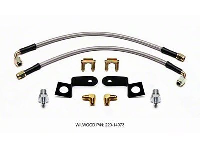 Wilwood Flexline Kit 14in. M10-1.00 90 Deg - 220-14073