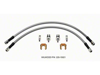 Wilwood Flexline Kit 18 inch -3 3/8-24 IF 1/8 NPT - 220-15021