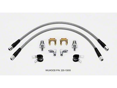 Wilwood Flexline Kit 18in Universal 10 x 1.00 BBL - 220-13055