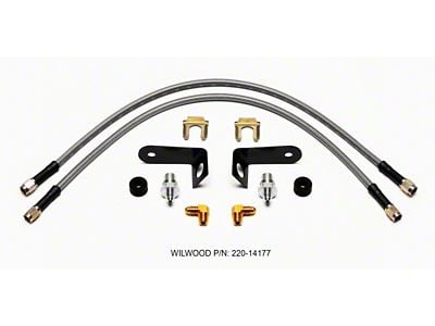Wilwood Flexline Kit 20 inch -3 M10-1.0 BF 1/8 NPT - 220-14177