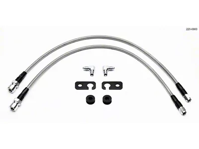 Wilwood Flexline Kit 2002 Acura RSX 5 Lug w/ Forged - 220-6860