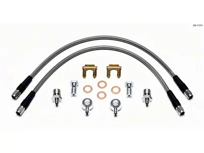 Wilwood Flexline Kit D52 Caliper 18in w/ Banjo 7/16-20 - 220-11373