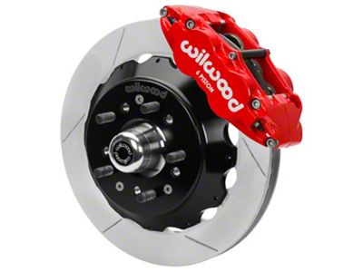 Wilwood Forged 6 Piston Red Superlite Caliper; GT 48 Vane - 140-17088-R