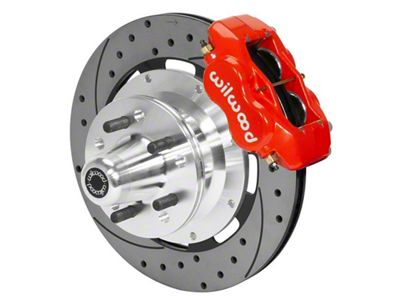 Wilwood Forged Dynalite Front Brake Kit 12.19in SRP Drilled/Slotted Rotor - 140-15468-DR