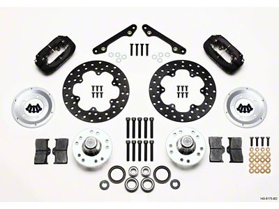 Wilwood Forged Dynalite Front Drag Kit Drilled Rotor 79-81 Camaro - 140-8175-BD