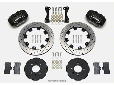 Wilwood Forged Dynalite Front Hat Kit 12.19in Drilled 94-01 Honda/Acura - 140-6163-D