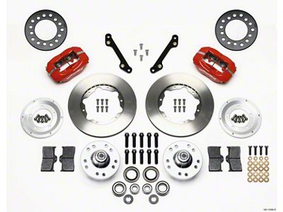 Wilwood Forged Dynalite Front Kit 11.00in Red 79-81 Camaro - 140-11008-R