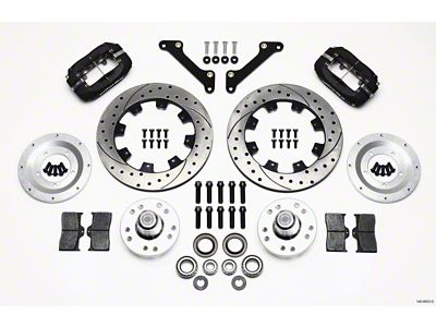 Wilwood Forged Dynalite Front Kit 12.19in Drilled 79-81 Camaro - 140-9053-D