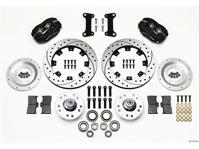 Wilwood Forged Dynalite Front Kit 12.19in Drilled 82-92 Camaro//Firebird - 140-11275-D