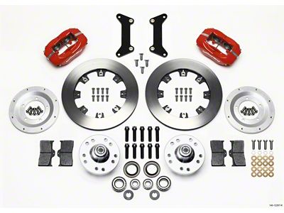 Wilwood Forged Dynalite Front Kit 12.19in Red 79-87 GM G - 140-12297-R
