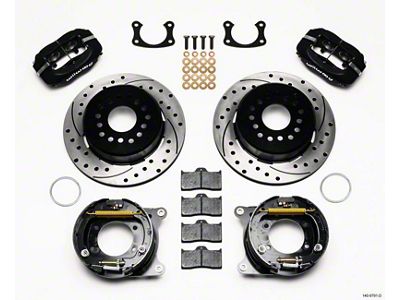 Wilwood Forged Dynalite P/S Park Brake Kit Drilled New Big - 140-9791-D