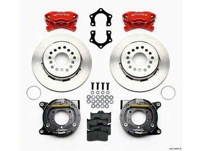 Wilwood Forged Dynalite P/S Park Brake Kit Mopar/Dana 2.50in Off - 140-10767