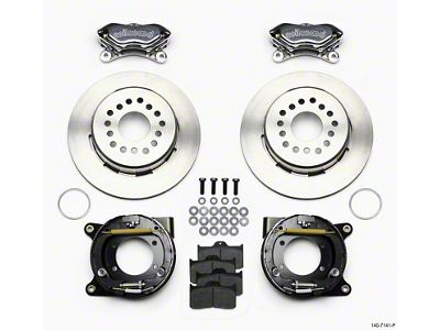 Wilwood Forged Dynalite P/S Park Brake Kit Polished Chevy 12 - 140-7141-P