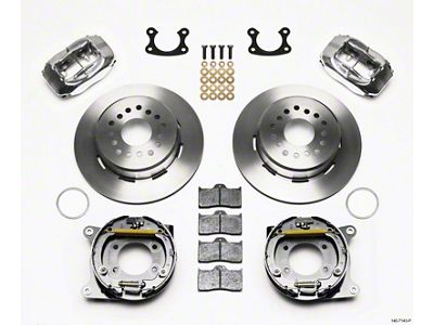 Wilwood Forged Dynalite P/S Park Brake Kit Polished Small Ford - 140-7143-P